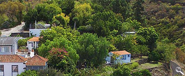 Die historische Mandel-Finca in den Bergen